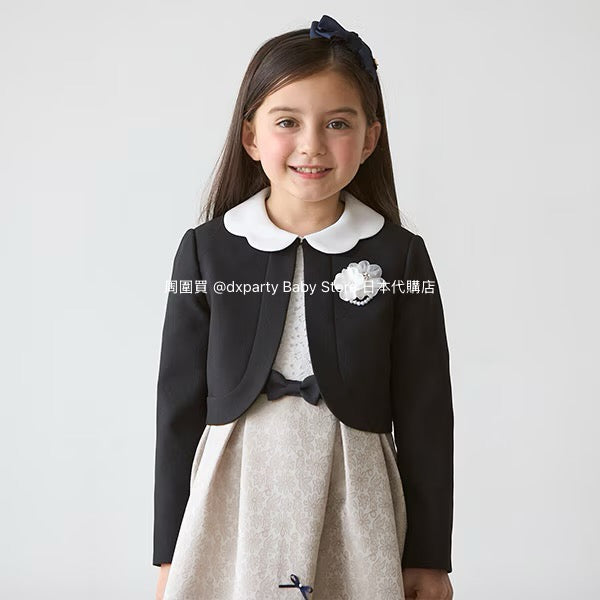 Japanese children's clothing pe#main dress two-piece suit 110-130cm girls summer dress outerwear interview / banquet / performance