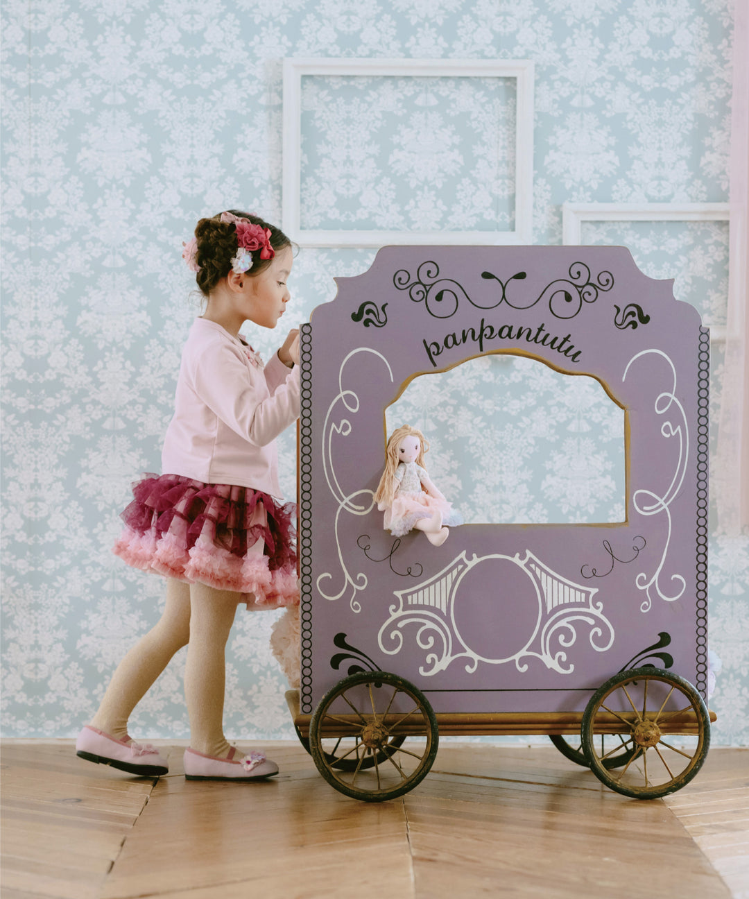Japanese children's clothing panpantutu bow coat 80-150cm girls summer outerwear