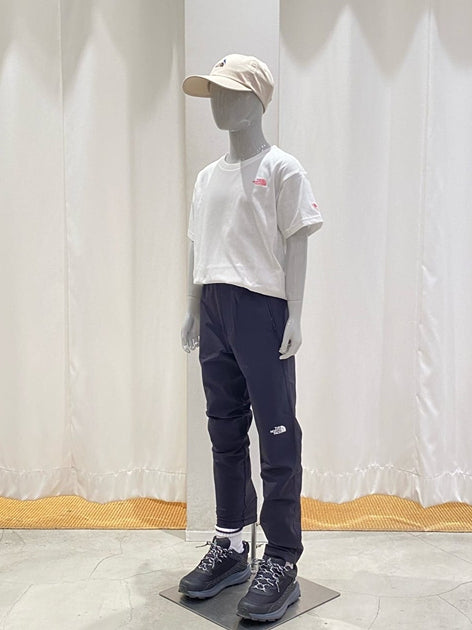 Japanese children's clothing TNF sweat-absorbing quick-drying static care parent-child wear printed tops 130-160cm boys/girls summer TOPS