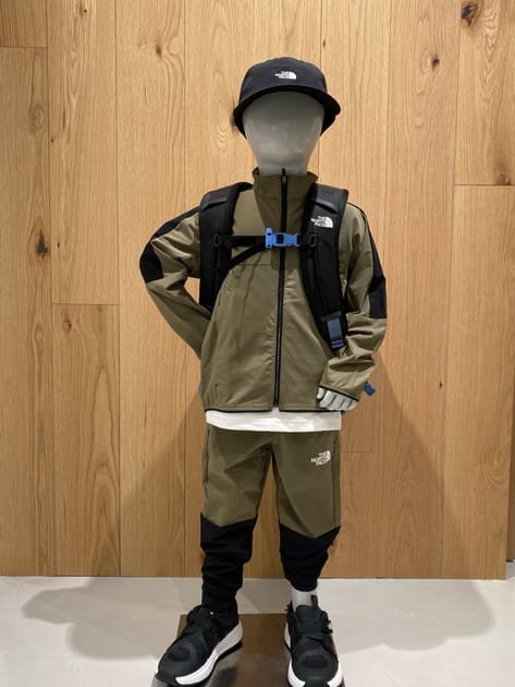 Japanese children's clothing TNF waterproof series static care sports pants 130-160cm boys'/girls' summer PANTS