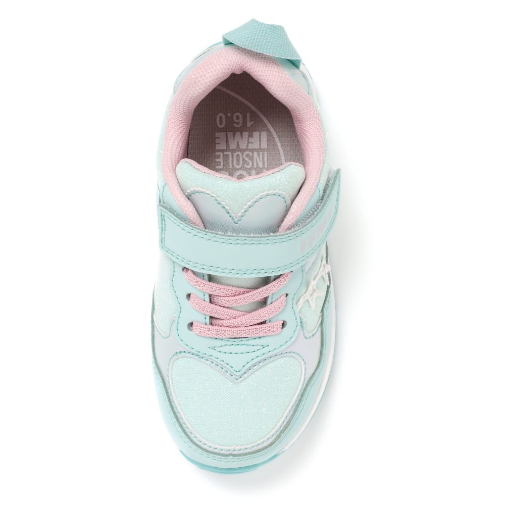 IFME Sparkling Sports Shoes (Shipped Directly from Japan) - Healthy Functional Children's Shoes (15-21cm) - Girls' Shoes