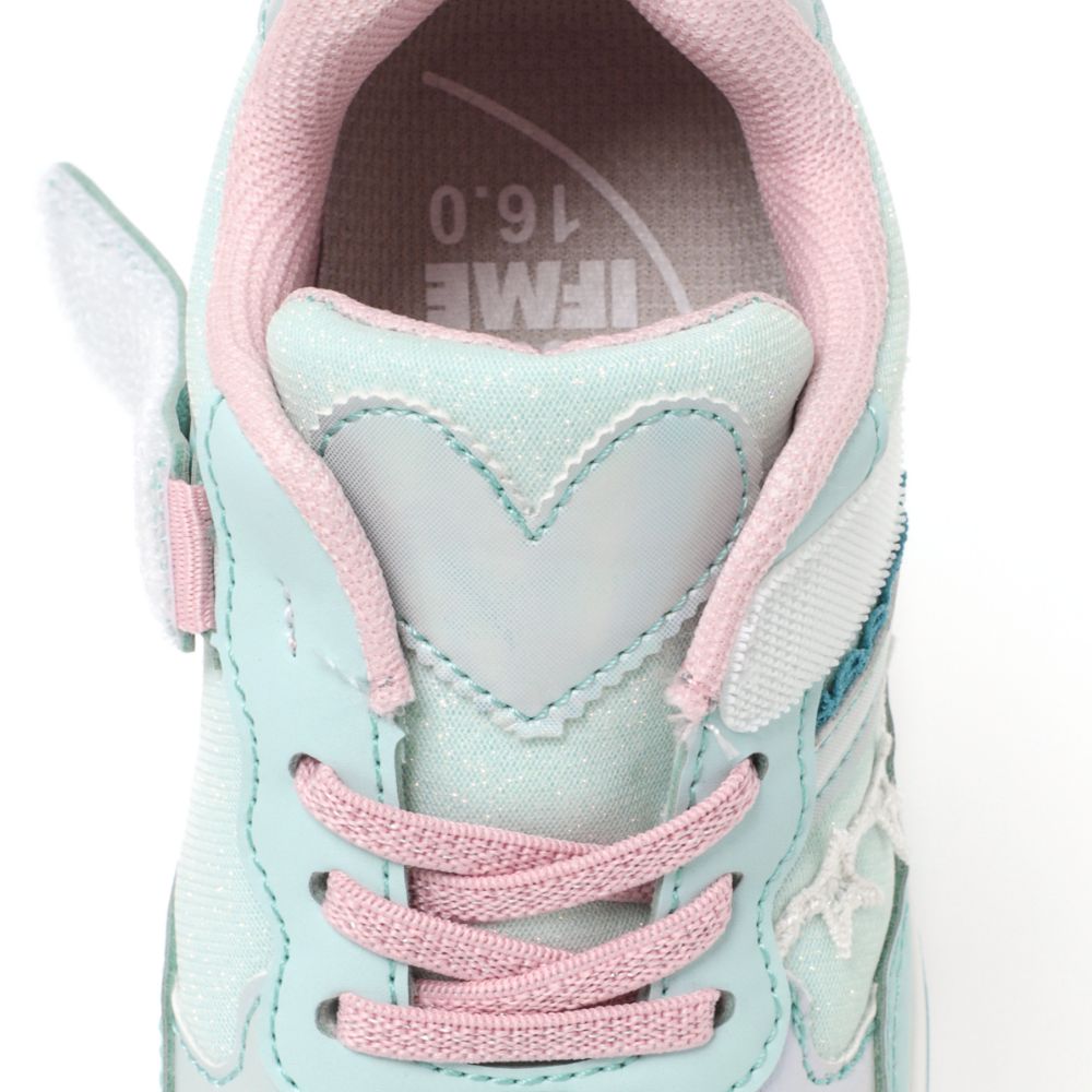 IFME Sparkling Sports Shoes (Shipped Directly from Japan) - Healthy Functional Children's Shoes (15-21cm) - Girls' Shoes