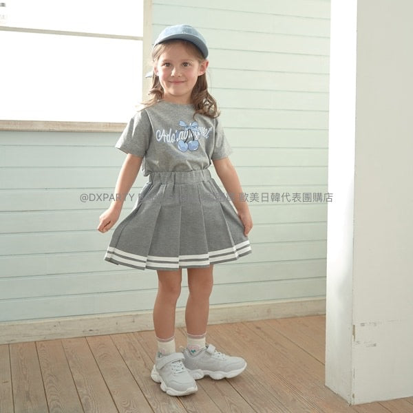 日本童裝 Ly# mine 學院風短裙 100-150cm 女童款 夏季 SKIRTS