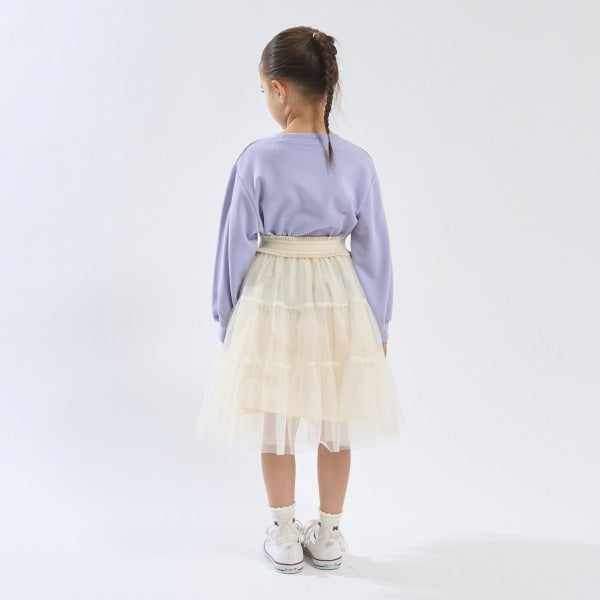 Japanese children's clothing Ly# mine tulle skirt 100-150cm girls spring and summer SKIRTS