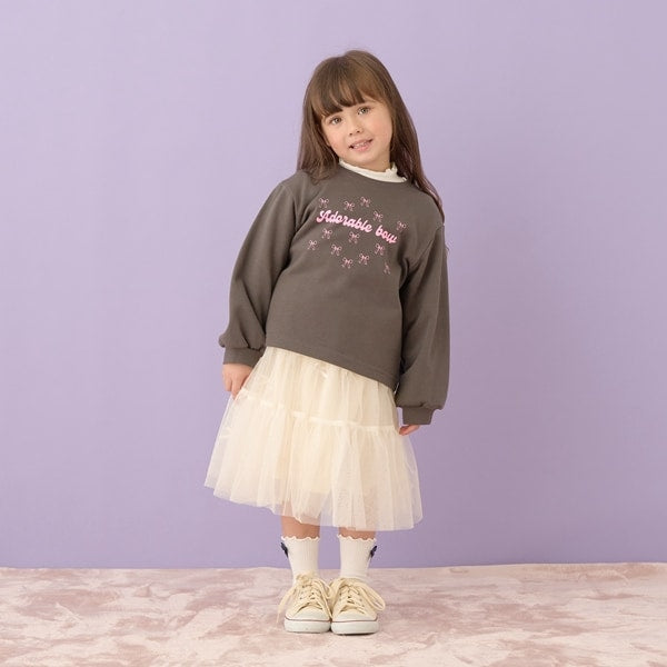 Japanese children's clothing Ly# mine tulle skirt 100-150cm girls spring and summer SKIRTS