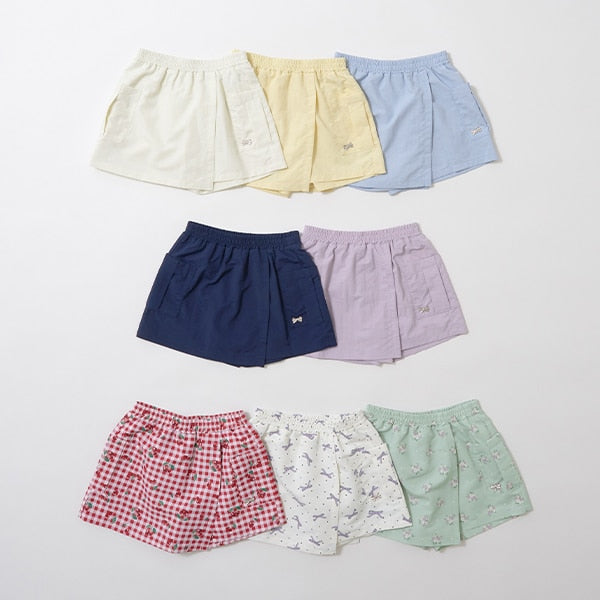 Japanese children's clothing Ly# mine waterproof series skirt pants 100-150cm girls spring and summer PANTS
