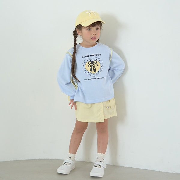 Japanese children's clothing Ly# mine waterproof series skirt pants 100-150cm girls spring and summer PANTS