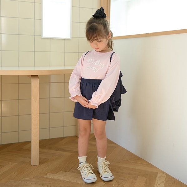 Japanese children's clothing Ly# mine waterproof series skirt pants 100-150cm girls spring and summer PANTS