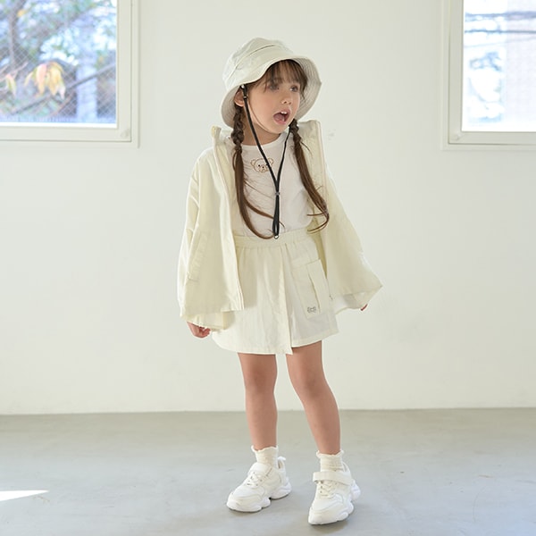 Japanese children's clothing Ly# mine waterproof series skirt pants 100-150cm girls spring and summer PANTS