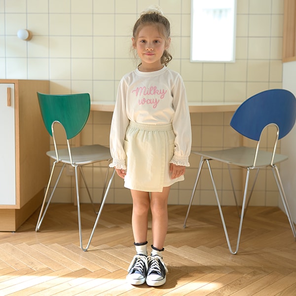 Japanese children's clothing Ly# mine waterproof series skirt pants 100-150cm girls spring and summer PANTS