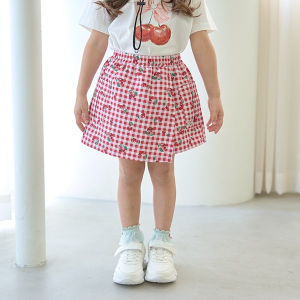 Japanese children's clothing Ly# mine waterproof series skirt pants 100-150cm girls spring and summer PANTS