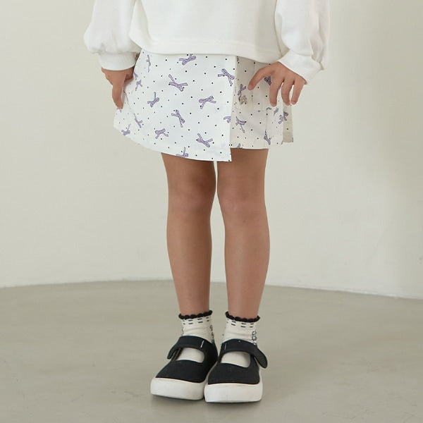 Japanese children's clothing Ly# mine waterproof series skirt pants 100-150cm girls spring and summer PANTS