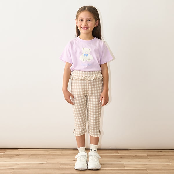 Japanese children's clothing Ly# mine skirt bottoming three-quarter pants 100-140cm girls spring and summer PANTS