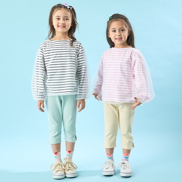 Japanese children's clothing Ly# mine skirt bottoming three-quarter pants 100-140cm girls spring and summer PANTS