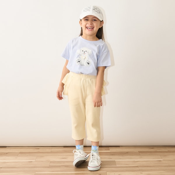 Japanese children's clothing Ly# mine skirt bottoming three-quarter pants 100-140cm girls spring and summer PANTS