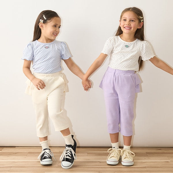Japanese children's clothing Ly# mine skirt bottoming three-quarter pants 100-140cm girls spring and summer PANTS