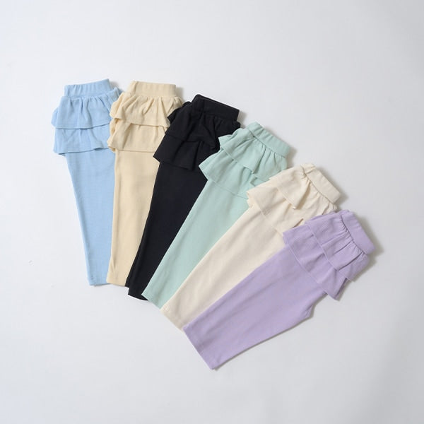 Japanese children's clothing Ly# mine skirt bottoming three-quarter pants 100-140cm girls spring and summer PANTS