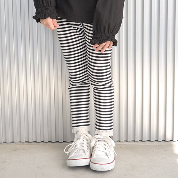 Japanese children's clothing Ly# mine mesh edge leggings 100-150cm girls spring and summer PANTS