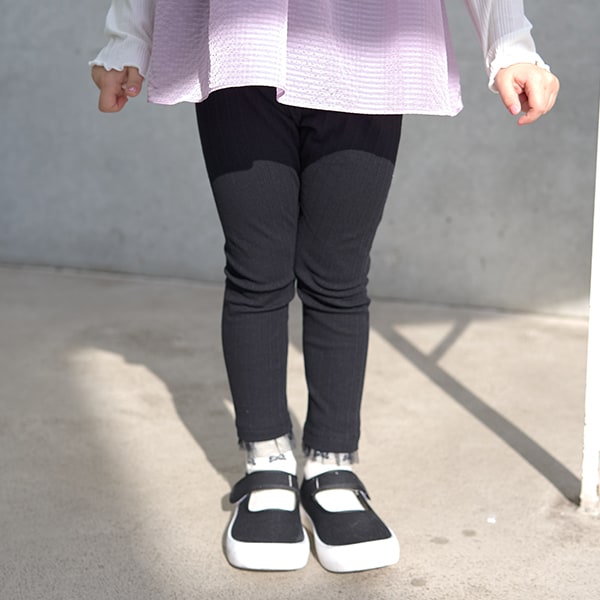 Japanese children's clothing Ly# mine mesh edge leggings 100-150cm girls spring and summer PANTS