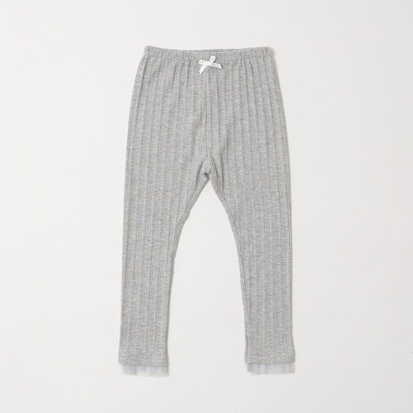 Japanese children's clothing Ly# mine mesh edge leggings 100-150cm girls spring and summer PANTS