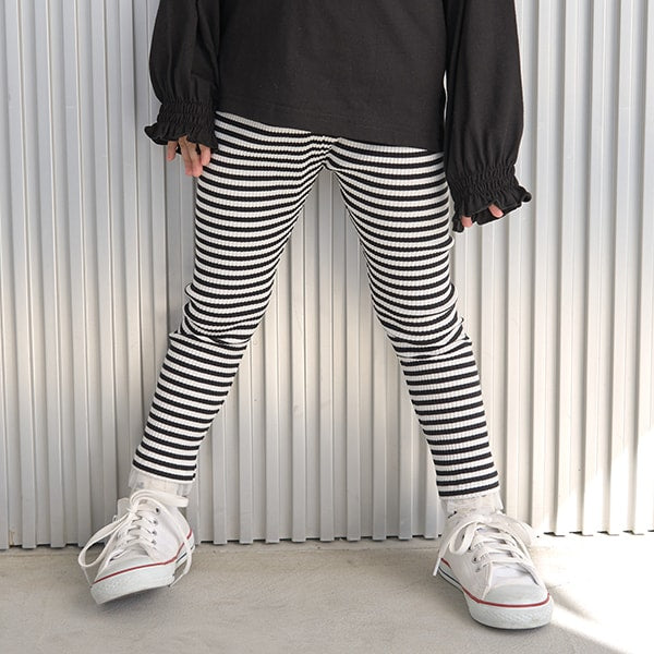 Japanese children's clothing Ly# mine mesh edge leggings 100-150cm girls spring and summer PANTS
