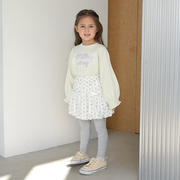 Japanese children's clothing Ly# mine bubble skirt 100-150cm girls spring and summer SKIRTS