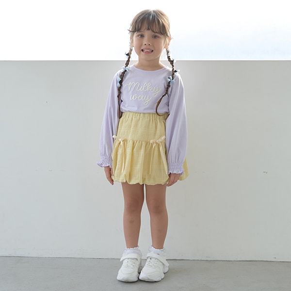 Japanese children's clothing Ly# mine bubble skirt 100-150cm girls spring and summer SKIRTS