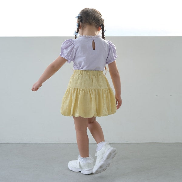 Japanese children's clothing Ly# mine bubble skirt 100-150cm girls spring and summer SKIRTS