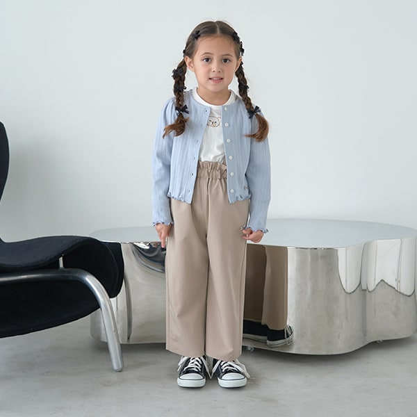 Japanese children's clothing Ly# mine suspender pants (suspenders are removable) 100-150cm girls' spring and summer PANTS