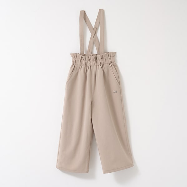 Japanese children's clothing Ly# mine suspender pants (suspenders are removable) 100-150cm girls' spring and summer PANTS