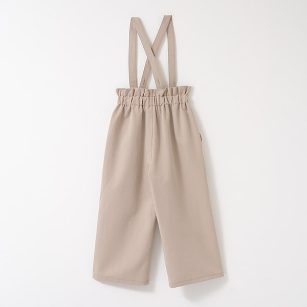 Japanese children's clothing Ly# mine suspender pants (suspenders are removable) 100-150cm girls' spring and summer PANTS