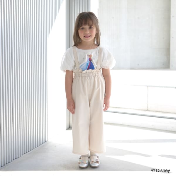 Japanese children's clothing Ly# mine suspender pants (suspenders are removable) 100-150cm girls' spring and summer PANTS