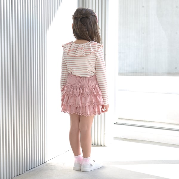 Japanese children's clothing Ly# mine layer cake skirt pants 100-150cm girls spring and summer PANTS