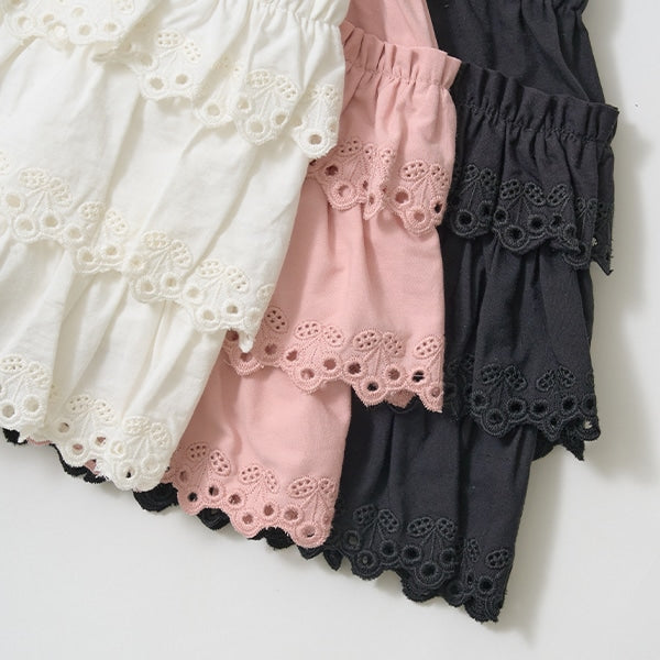Japanese children's clothing Ly# mine layer cake skirt pants 100-150cm girls spring and summer PANTS