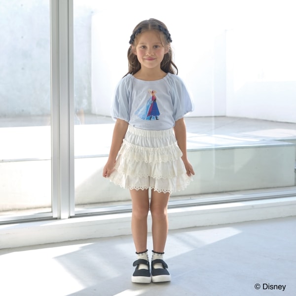 Japanese children's clothing Ly# mine layer cake skirt pants 100-150cm girls spring and summer PANTS