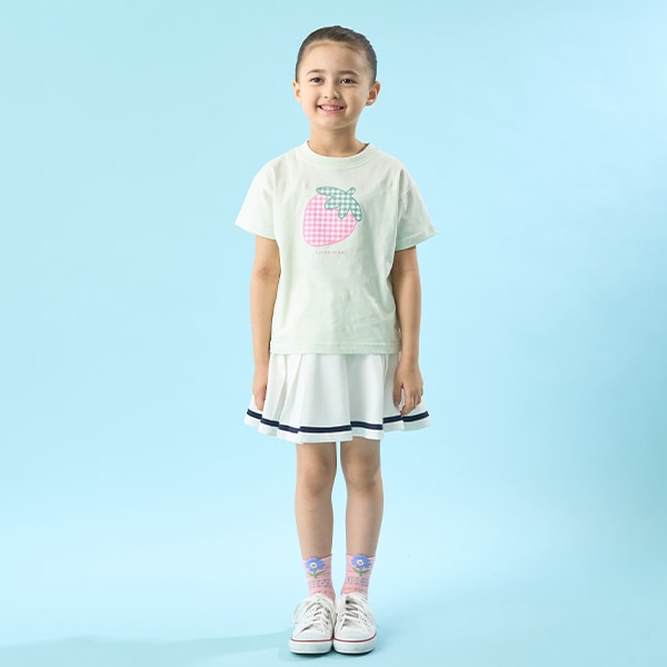 Japanese children's clothing Ly# mine preppy style skirt 100-150cm girls spring and summer SKIRTS