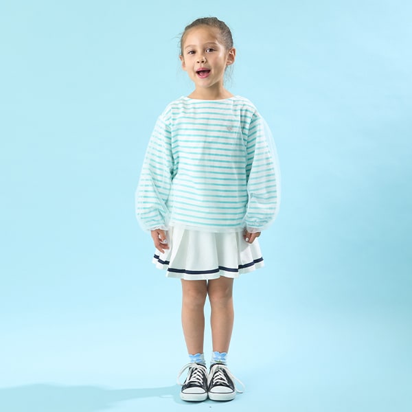 Japanese children's clothing Ly# mine preppy style skirt 100-150cm girls spring and summer SKIRTS