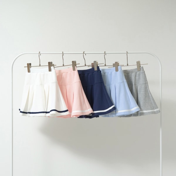Japanese children's clothing Ly# mine preppy style skirt 100-150cm girls spring and summer SKIRTS