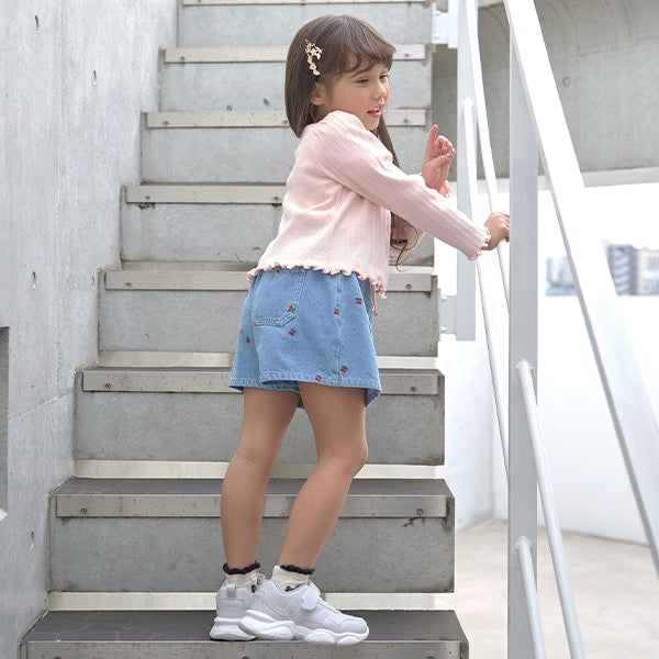 Japanese children's clothing Ly# mine knitted jacket 100-150cm girls spring and summer OUTERWEAR