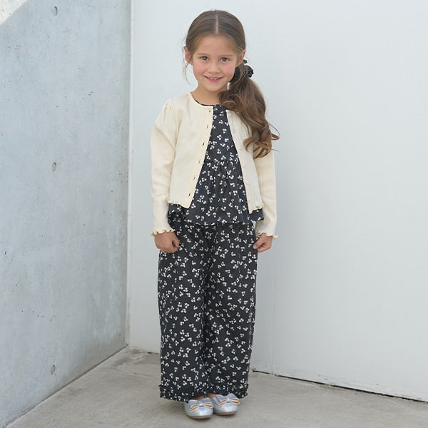 Japanese children's clothing Ly# mine knitted jacket 100-150cm girls spring and summer OUTERWEAR