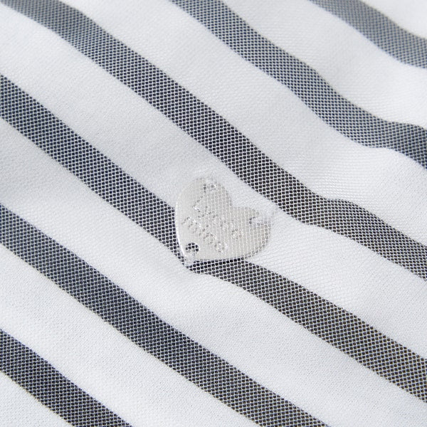 Japanese children's clothing Ly# mine mesh sleeve top 100-150cm girls spring and summer TOPS