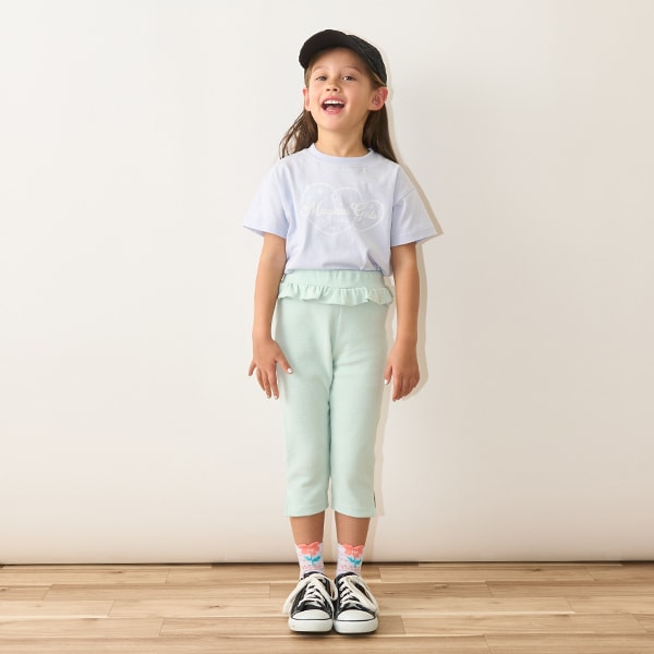 Japanese children's clothing Ly# mine cute pattern top 100-150cm girls spring and summer TOPS