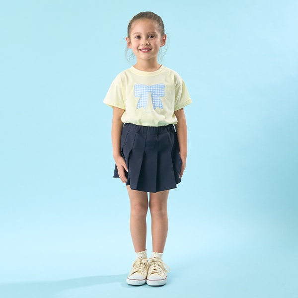 Japanese children's clothing Ly# mine cute pattern top 100-150cm girls spring and summer TOPS