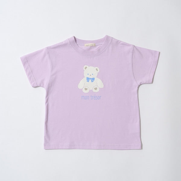 Japanese children's clothing Ly# mine cute pattern top 100-150cm girls spring and summer TOPS
