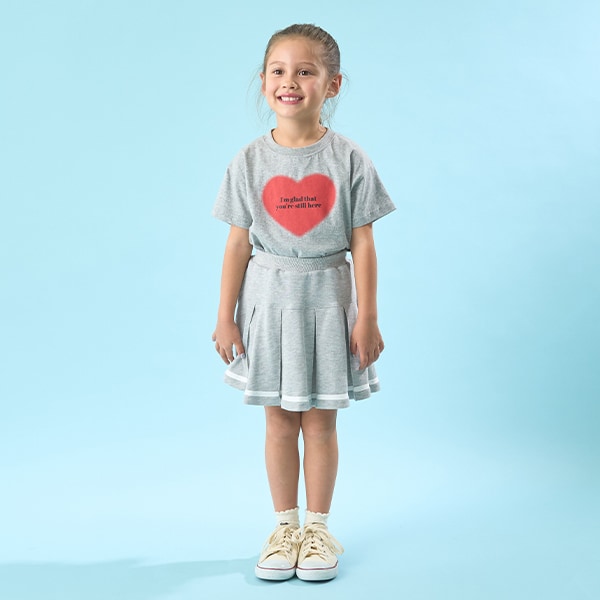 Japanese children's clothing Ly# mine cute pattern top 100-150cm girls spring and summer TOPS