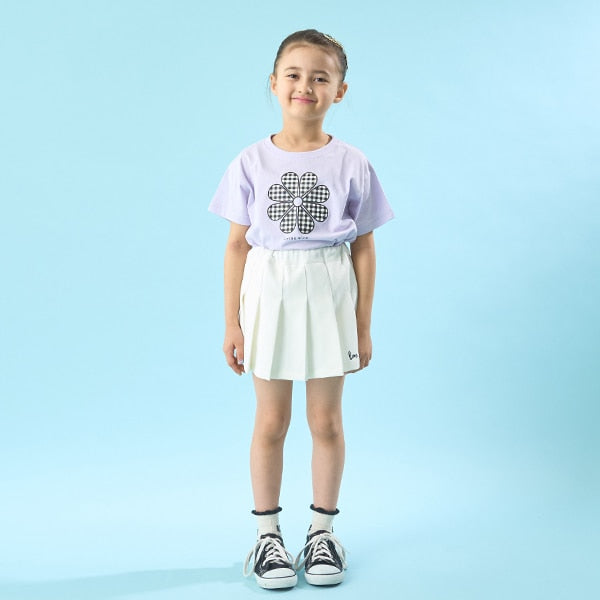 Japanese children's clothing Ly# mine cute pattern top 100-150cm girls spring and summer TOPS