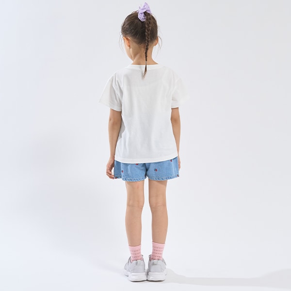 Japanese children's clothing Ly# mine cute pattern top 100-150cm girls spring and summer TOPS