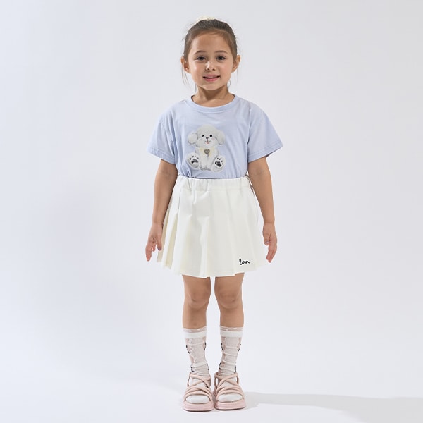Japanese children's clothing Ly# mine cute pattern top 100-150cm girls spring and summer TOPS