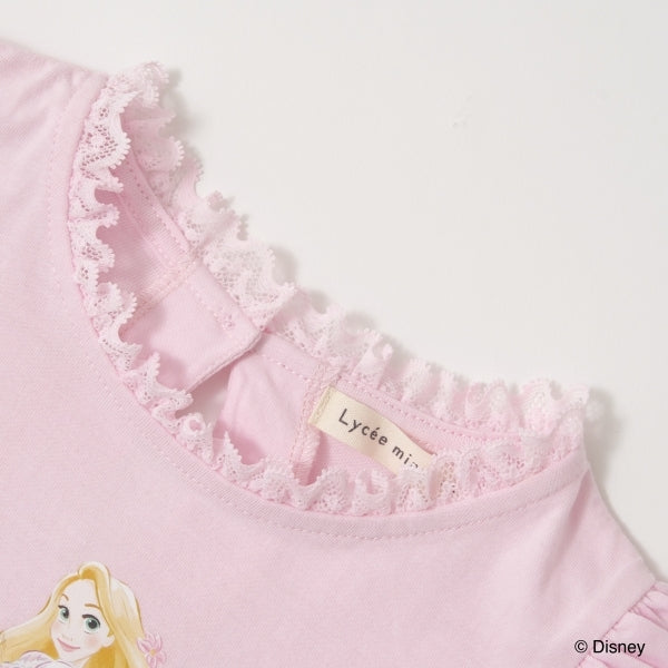 Japanese children's clothing Ly# mine x Disney puff sleeve top 100-140cm girls spring and summer TOPS