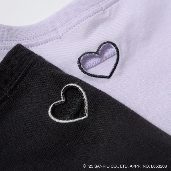 Japanese children's clothing Ly# mine x Sanrio small flying sleeve top 100-140cm girls spring and summer TOPS